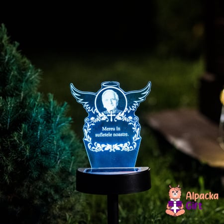 Lampi 3D de Gradina - Lampa de Gradina - Comemorativa