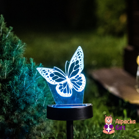 Lampa 3D de Gradina - Fluture [3]