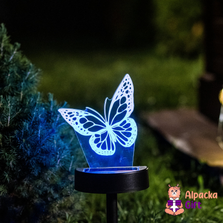 Lampa 3D de Gradina - Fluture [1]