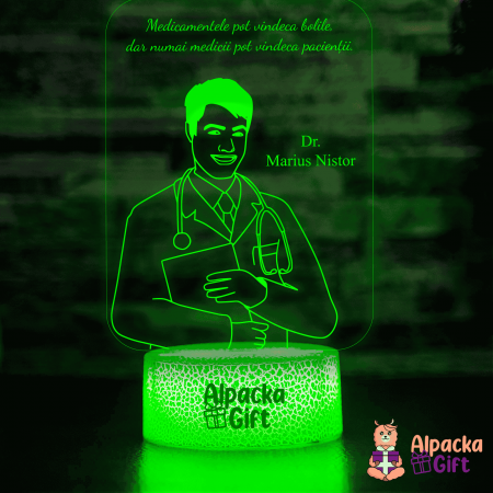 Doctori/Personal Medical - Lampă 3D - Doctor