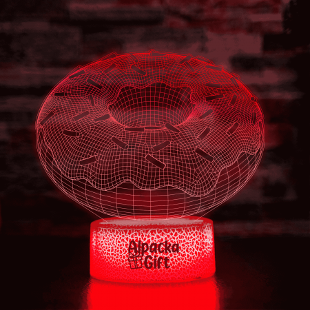 Lampă 3D - Donut [3]