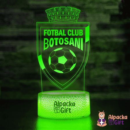 Fotbal - Lampă 3D - F.C. Botoșani