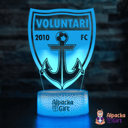 Fotbal - Lampă 3D Voluntari