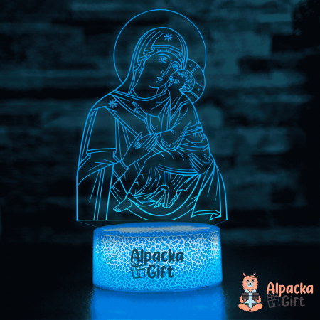 Lămpi 3D - Lampă 3D - Fecioara Maria