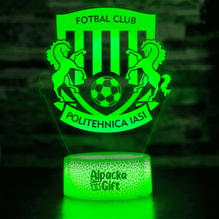 Fotbal - Lampa 3D - FC Politehnica Iași