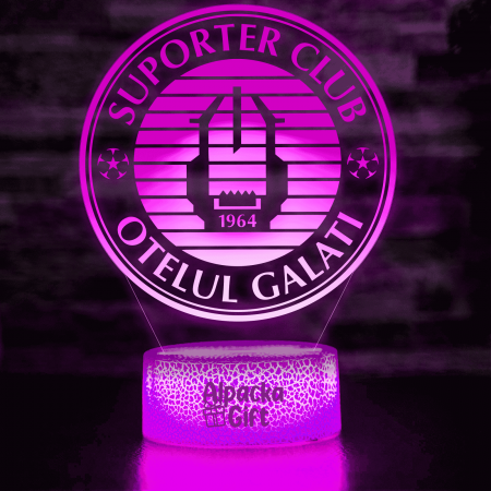 Fotbal - Lampa 3D - Oțelul Galați