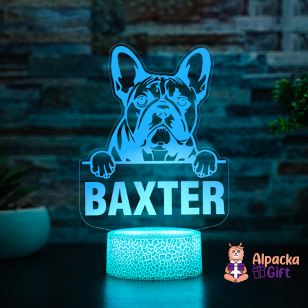 Lampă 3D -French Bulldog [3]