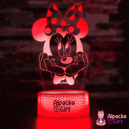Lampa 3D - Minnie Mouse [4]