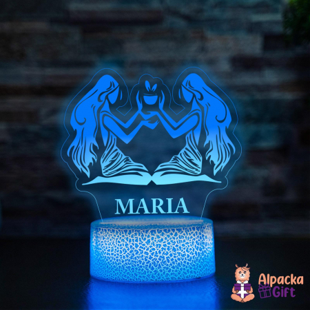 Lampă 3D Zodia Gemeni [4]