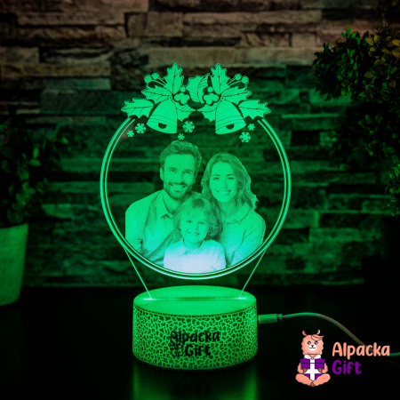 Lampă 3D - Glob cu Fotografie [1]