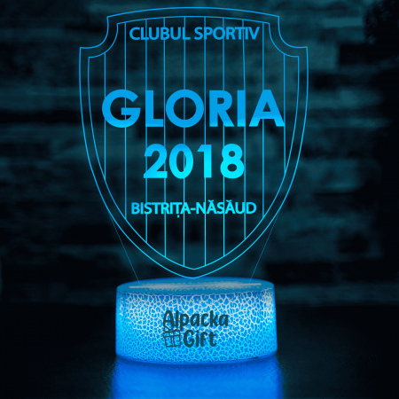 Lampa 3D - Gloria Bistrița [2]
