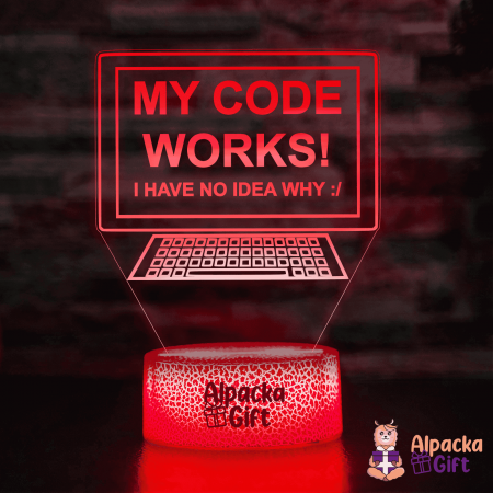 Lampă 3D - Glume de Programatori 6 [2]