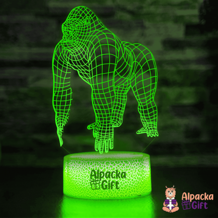 Lampă 3D - Gorilă [1]