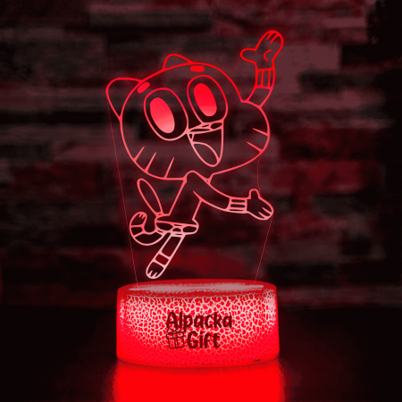 Lampă 3D - Gumball [3]