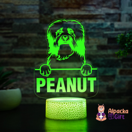 Rase de Caini - Lampă 3D - Havanese