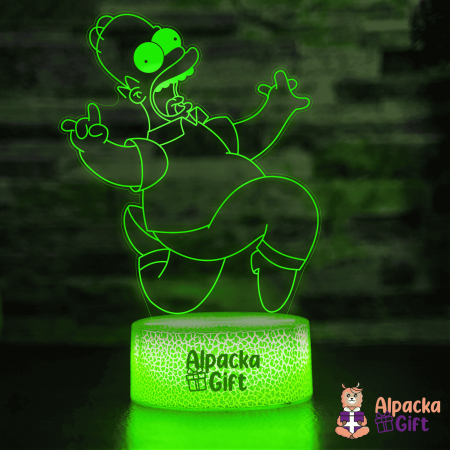 Lampi 3D Animale - Lampa 3D -Homer Bart