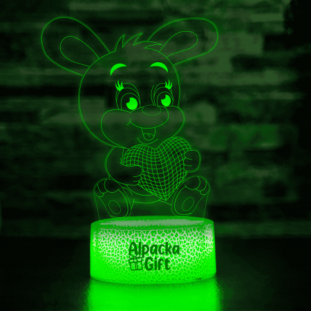 Lampă 3D Iepuraș [4]