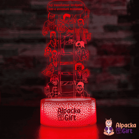 Pentru Profesori - Lampă 3D - Profesori