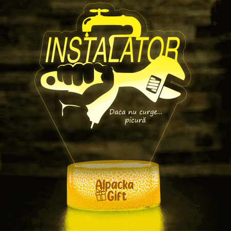 Lampi 3D Diverse - Lampă 3D - Instalator 2