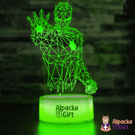 Lampi 3D Animale - Lampa 3D -Iron Man