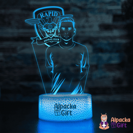 Rapid Bucuresti - Lampă 3D - Onea Răzvan