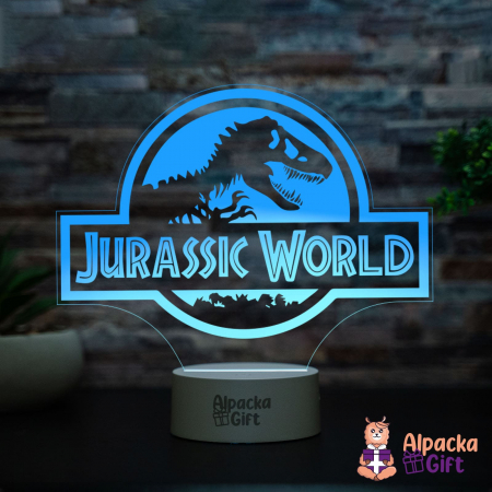 Lampă 3D Jurassic World [2]