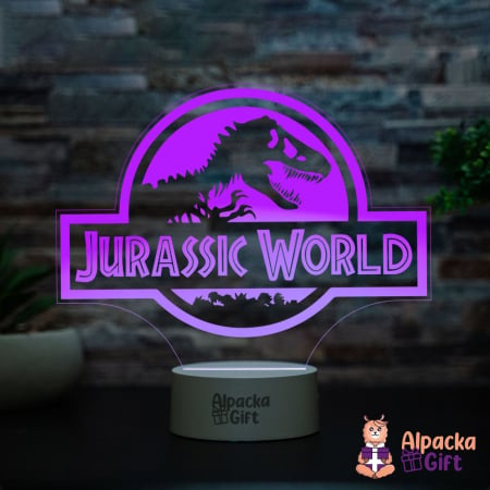 Lampă 3D Jurassic World [1]