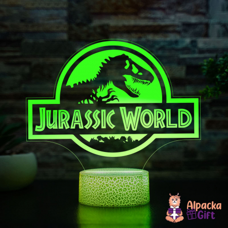 Lampă 3D Jurassic World [1]