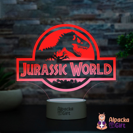 Lampă 3D Jurassic World [4]