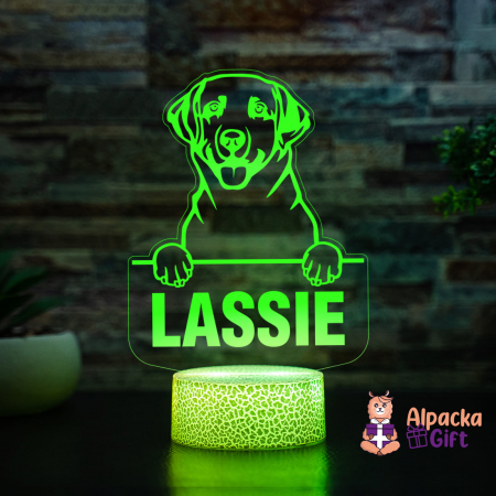 Lampă 3D - Labrador Retriever [3]