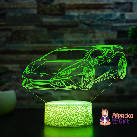 Lampa 3D Lamborghini [0]