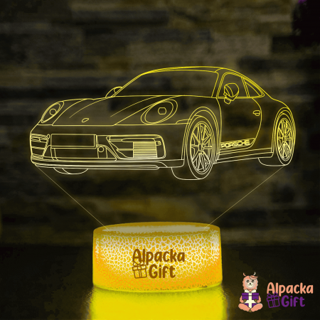 Lampa 3D - Porsche [2]