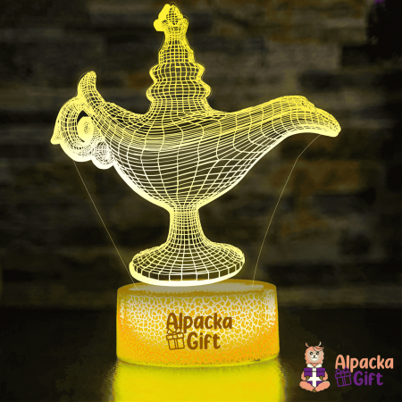 Lămpi 3D - Lampa 3D - Lampa lui Aladin