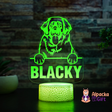 Lampă 3D - Leonberger [3]