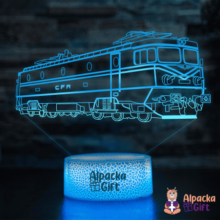 Lampi 3D Diverse - Lampa 3D Locomotiva 3