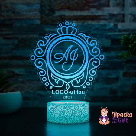 Lampa 3D Logo-ul tau [1]