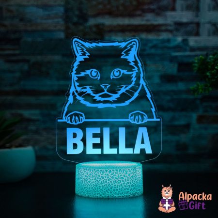 Lampi 3D Animale - Lampă 3D - Shorthair Britanic