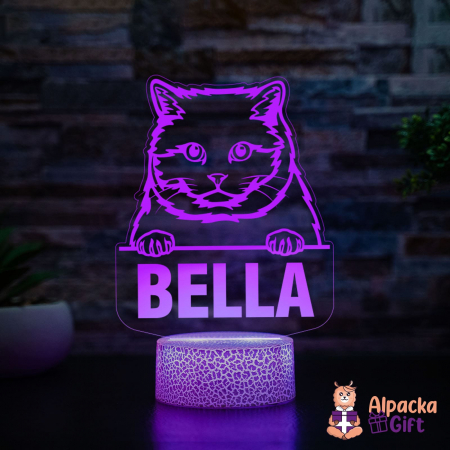 Lampă 3D - Shorthair Britanic [1]