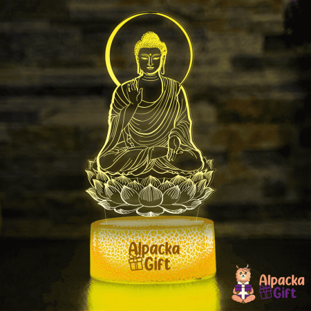Lampi 3D Diverse - Lampa 3D - Budda