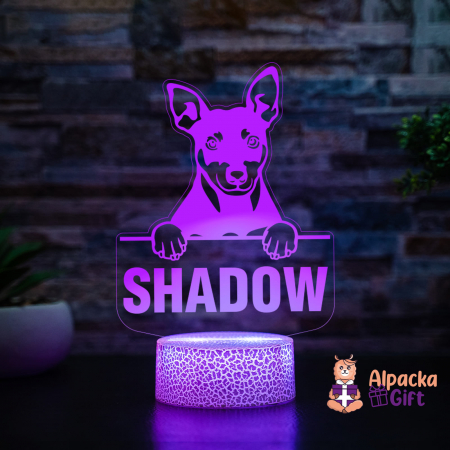 Lampă 3D - Manchester Terrier [3]