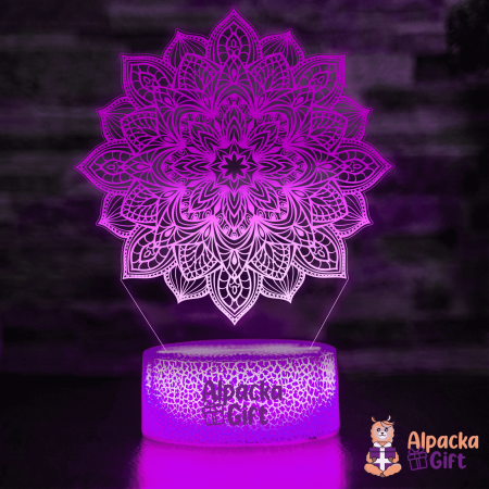 Lampă 3D - Mandala [3]