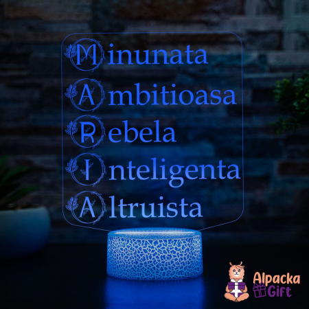 Lampa 3D - Maria [3]