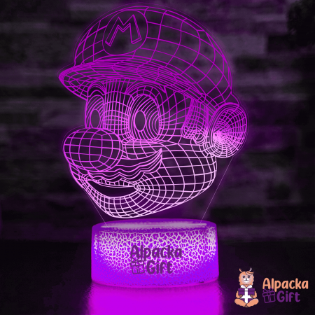 Lampi 3D Animale - Lampa 3D -Mario