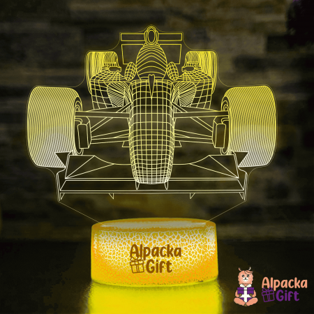 Lampă 3D Mașină Formula 1 [1]