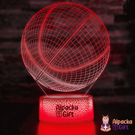 Lampă 3D - Minge De Baschet [1]