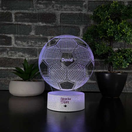 Lampă 3D - Minge de Fotbal [6]
