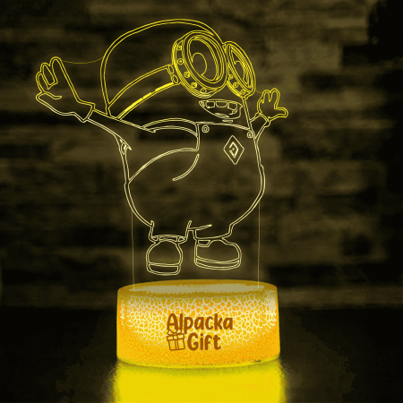 Lampa 3D - Minion 6 [1]