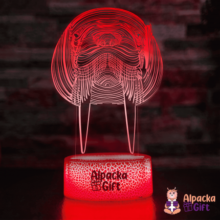 Lampă 3D Morsă [2]