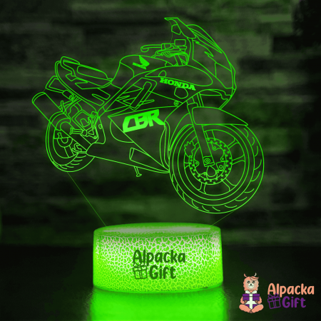 Motociclete - Lampă 3D - Motocicletă Honda