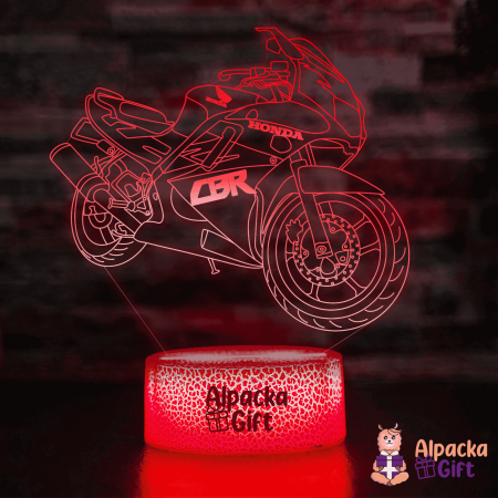 Lampă 3D - Motocicletă Honda [4]